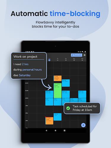 FlowSavvy: Time Block Planner Ekran Görüntüsü 0