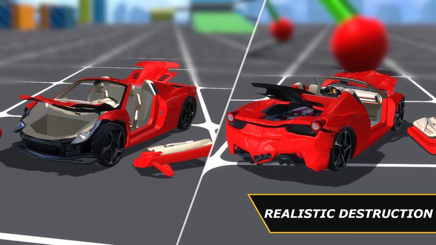 Car Crash Simulator - 3D Game Captura de tela 3