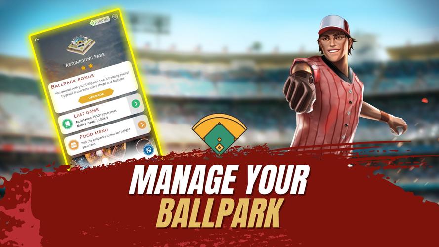 Astonishing Baseball Manager Zrzut ekranu 3