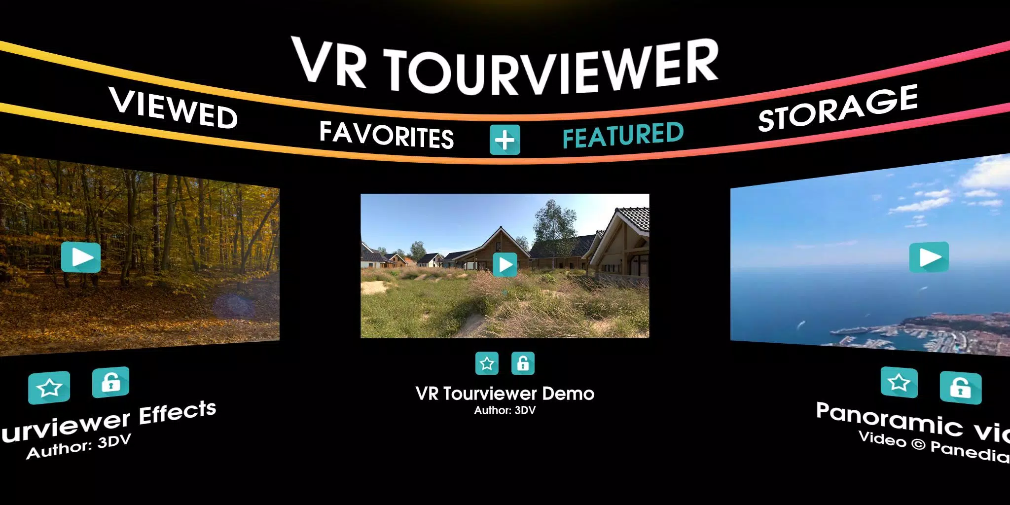 VR Tourviewer ဖန်သားပြင်ဓာတ်ပုံ 0