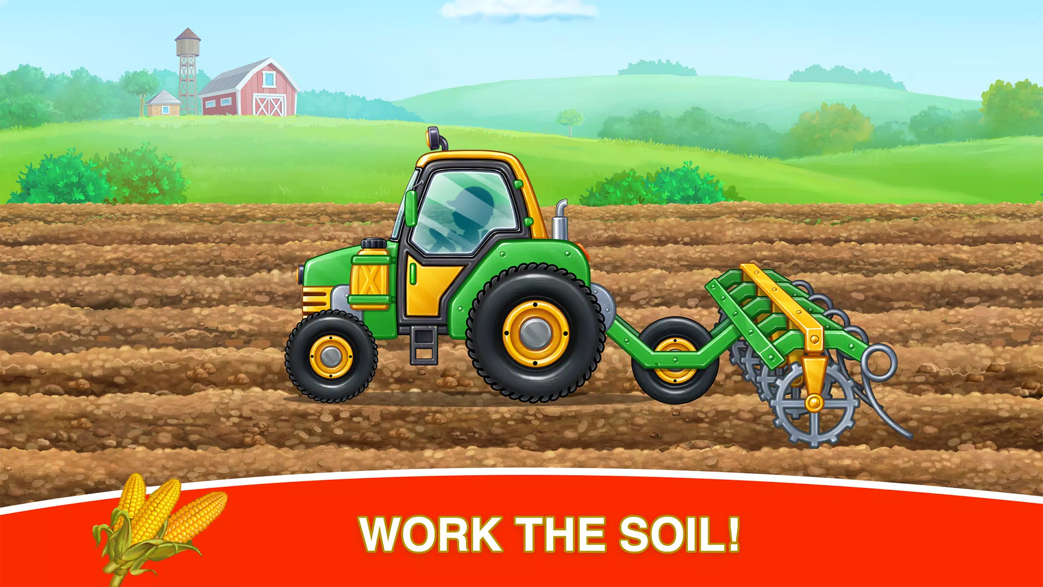 Corn Harvest Baby Farming Game 螢幕截圖 1