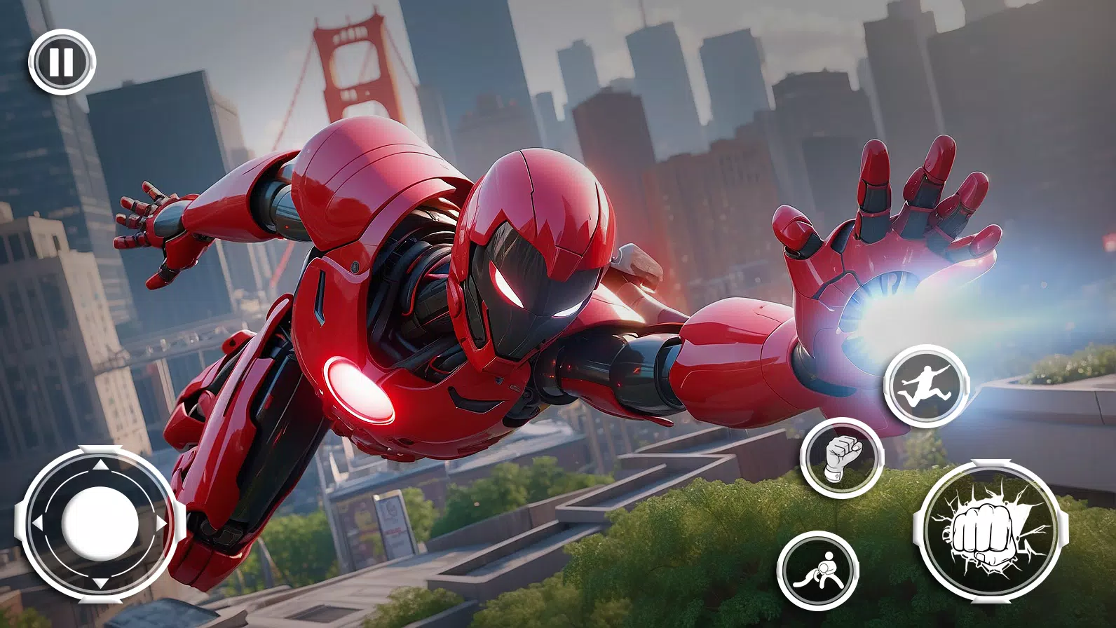 Flying Iron Robot Tangkapan skrin 3