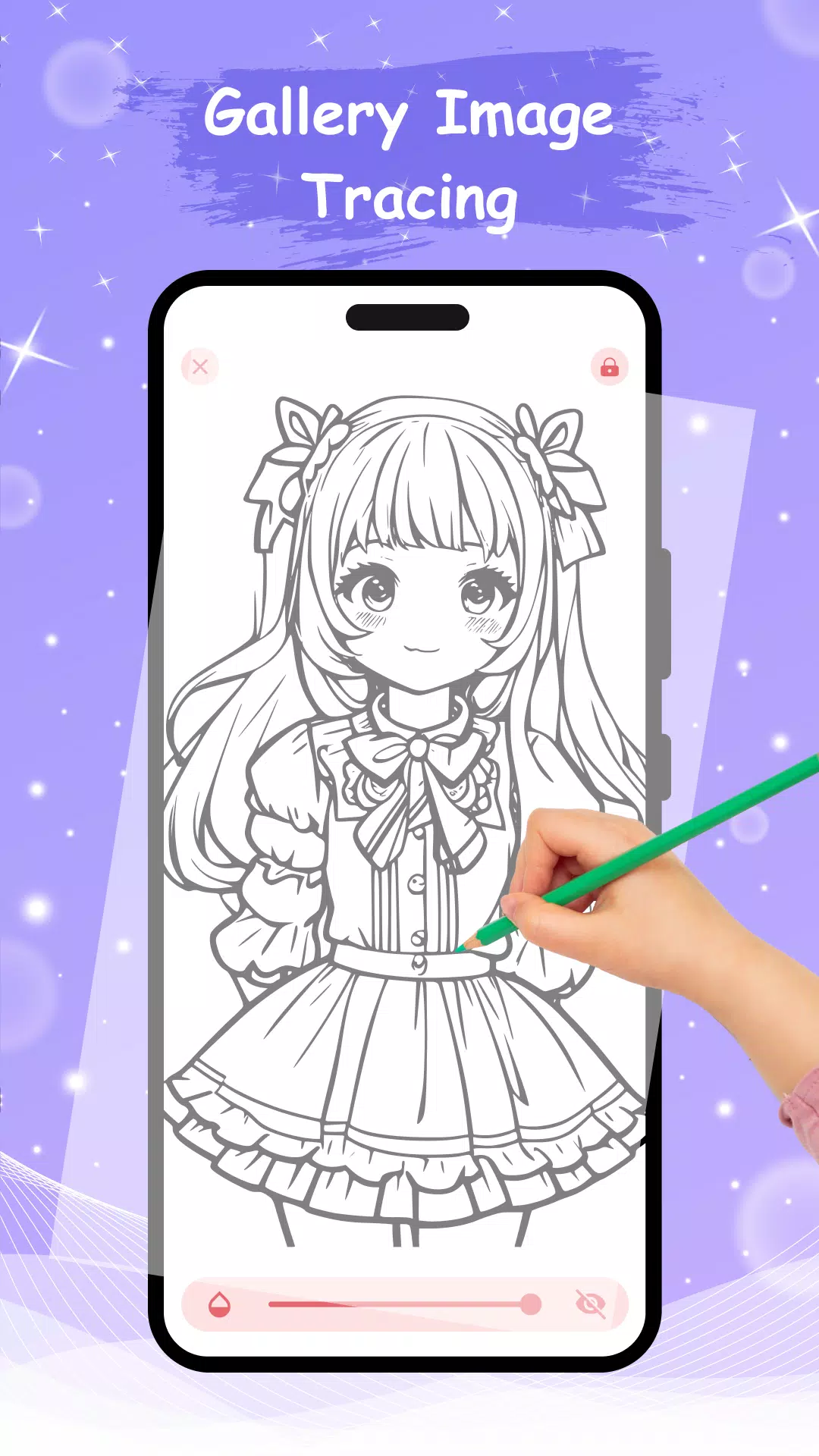 Trace and Sketch Anime Photo 螢幕截圖 3