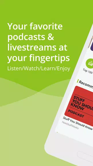 Podcast Player App - Podbean 스크린샷 0