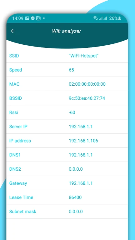 Speed Test Meter: WiFi, 5G, 4G Ảnh chụp màn hình 3