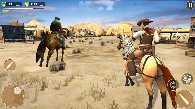 West Cowboy Game : Horse Game 螢幕截圖 2