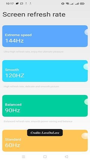 Refresh Rate Changer Screenshot 3