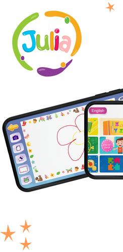 Julia - Kids Learning App 2-8 Ekran Görüntüsü 0