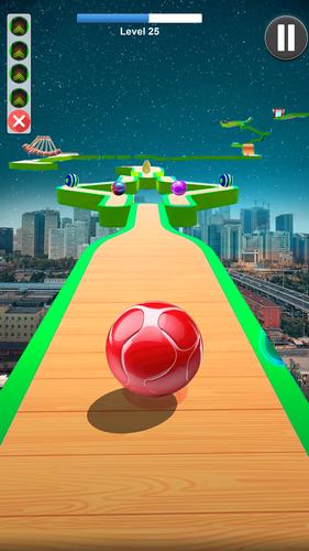 Sky Rolling Ball Master 3D Capture d'écran 3