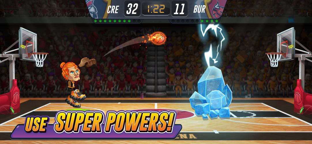 Basketball Arena: Online Game ဖန်သားပြင်ဓာတ်ပုံ 1