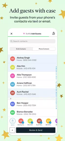 Evite: Email & SMS Invitations Ảnh chụp màn hình 1