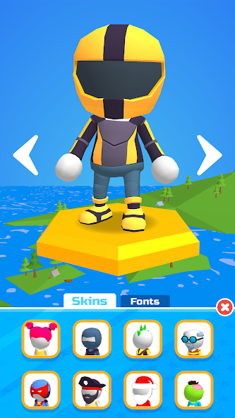Do Not Fall .io Mod Zrzut ekranu 0