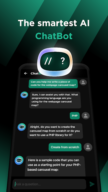 ChatBot – AI Chat Mod Tangkapan skrin 3