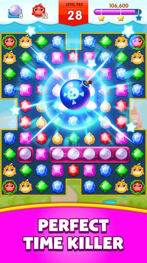 宝石伝説(Jewel Legend) - 定番マッチ3パズル スクリーンショット 3