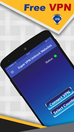 Super VPN Unblock Websites Capture d'écran 1