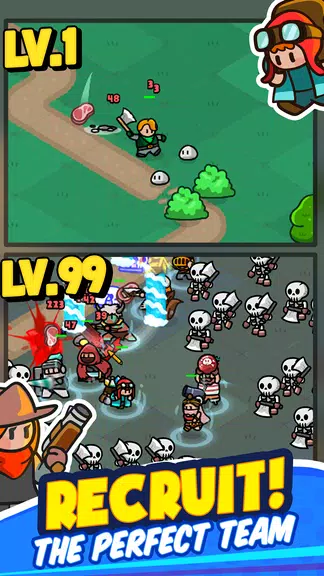 Rumble Heroes - Adventure RPG Ekran Görüntüsü 3