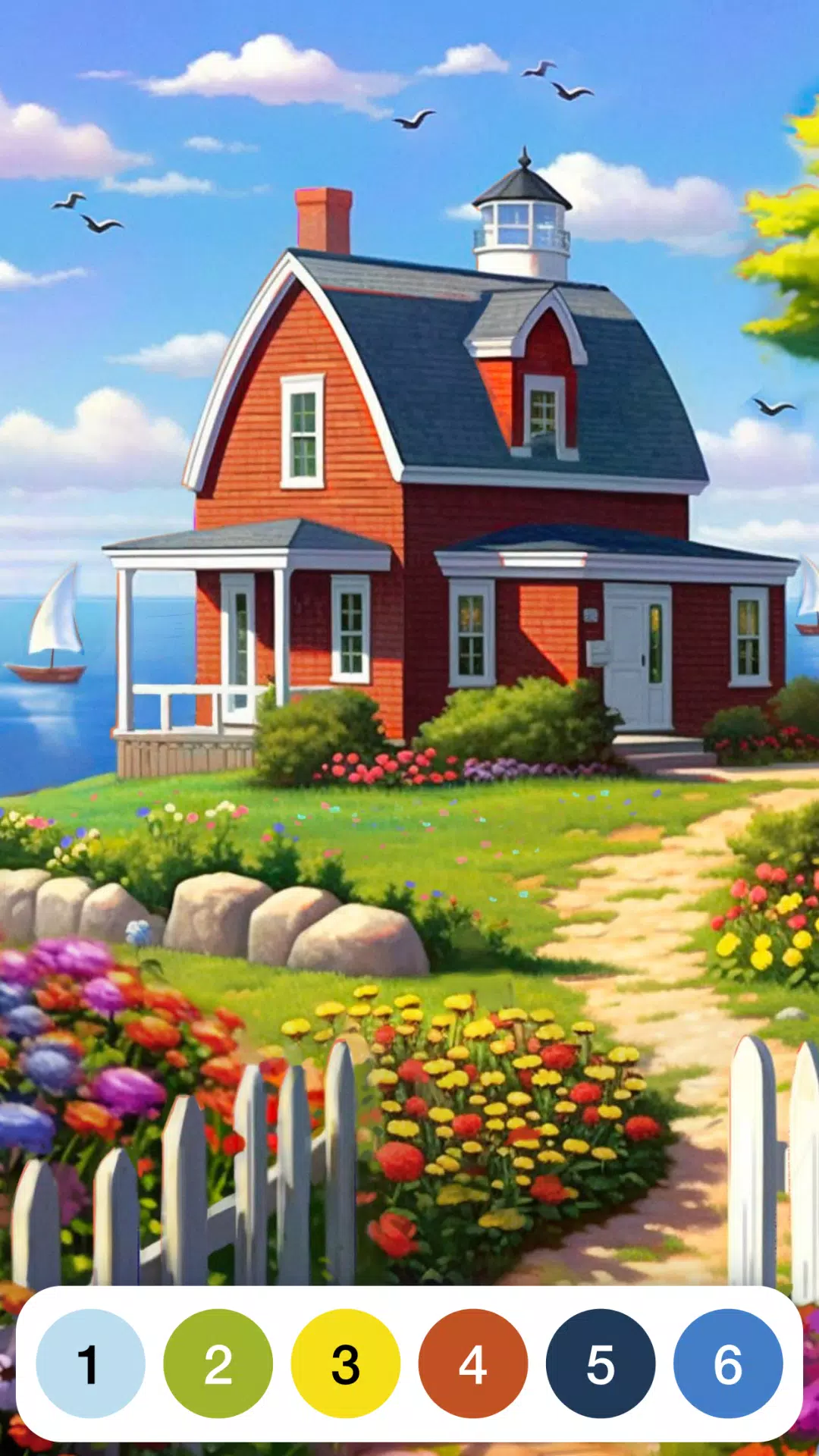 Paint by Number: Coloring Game Ekran Görüntüsü 3