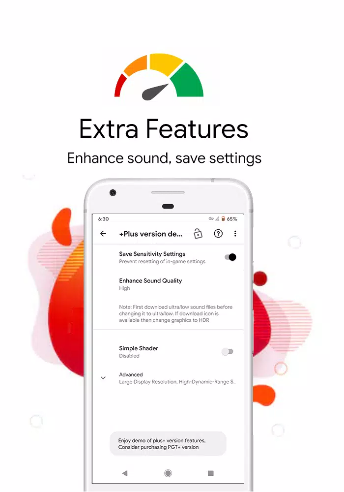 PGT: GFX, Launcher & Optimizer Tangkapan skrin 1