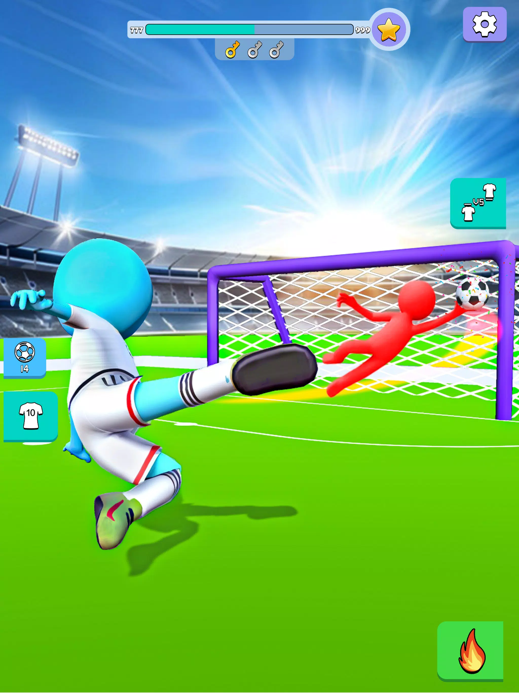 Kick It – Fun Soccer Game Скриншот 0