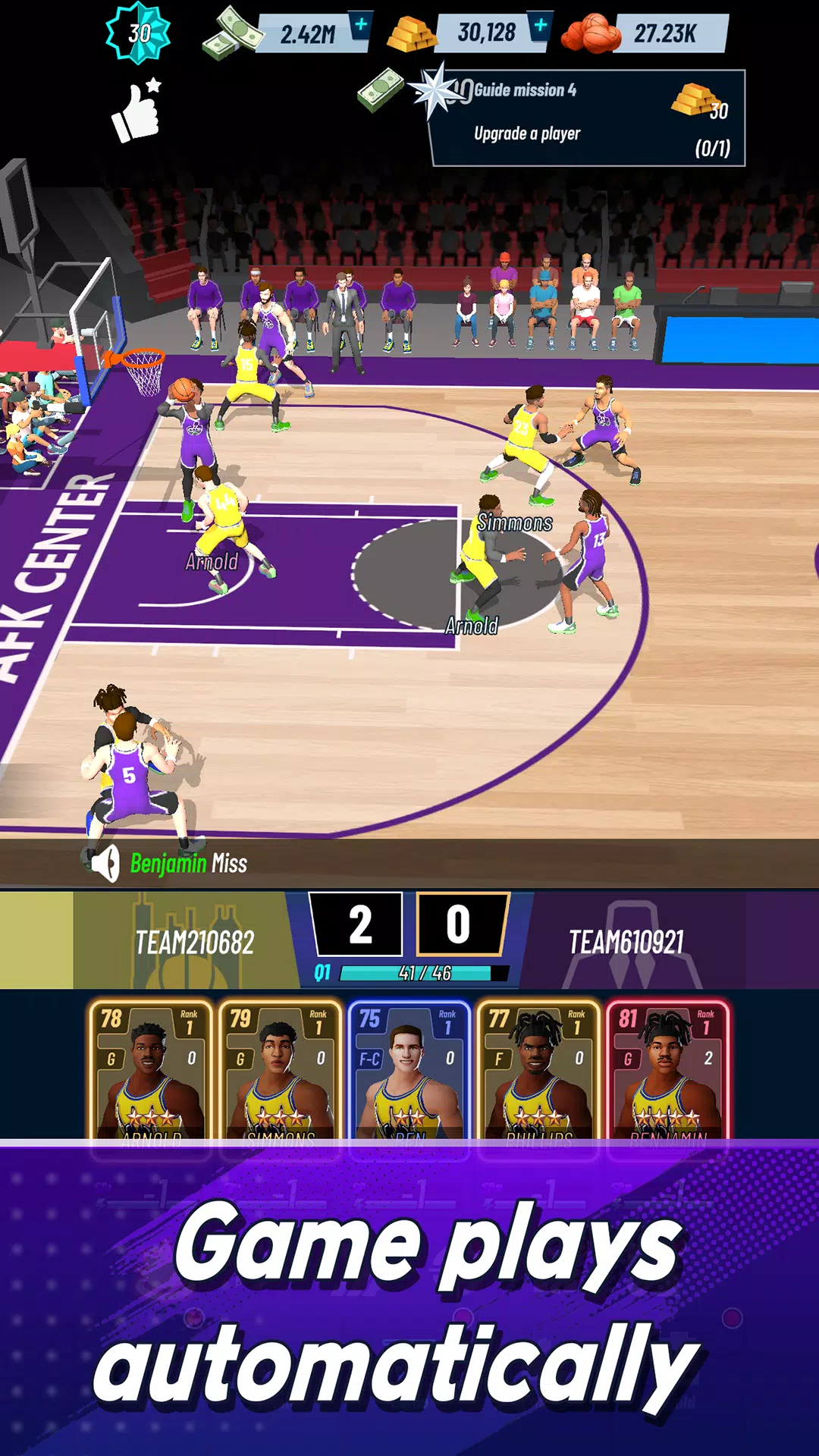 Basketball Manager 2025 Capture d'écran 1