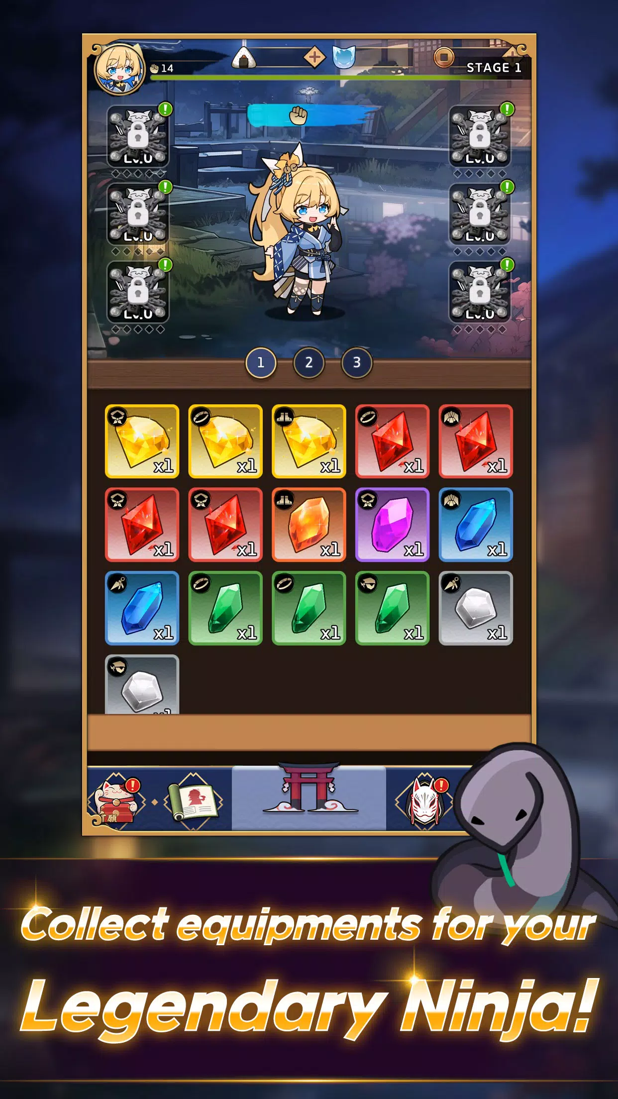 Schermata Ninja Defenders : Cat Shinobi 3