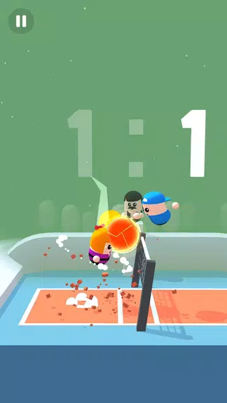 Volleyball Game - Volley Beans スクリーンショット 3
