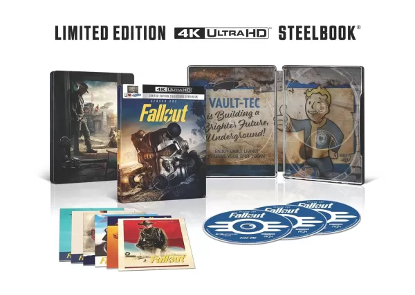 Preventas de la edición Steelbook en 4K de Fallout S1 lanzadas en Amazon Reino Unido