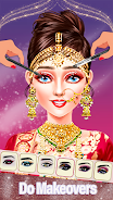 Stylist Wedding Makeup Games Скриншот 2