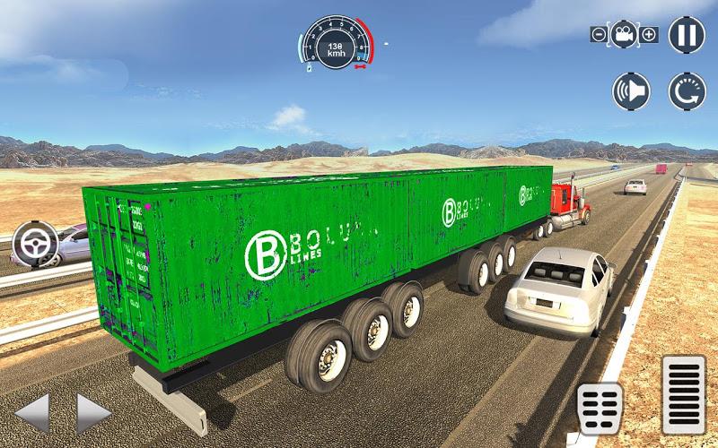 Heavy Truck Simulator Driving Schermafbeelding 1