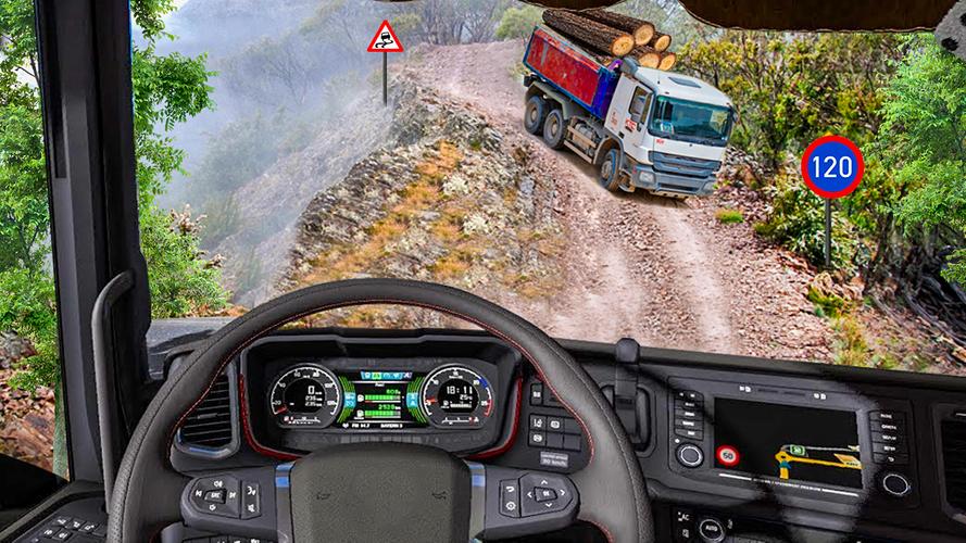 Heavy Truck Simulator Offroad Скриншот 1