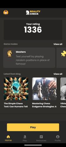 Reality Check Chess Ekran Görüntüsü 0