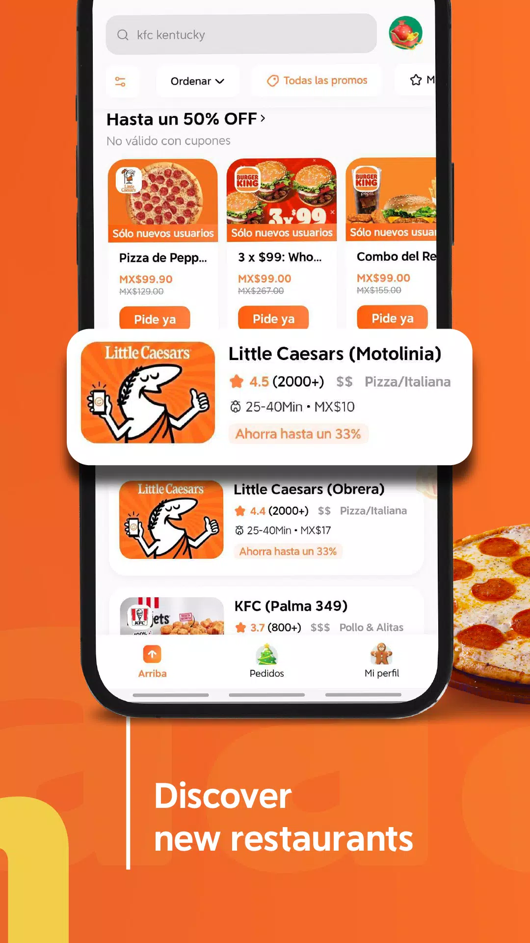 DiDi Food: Express Delivery Captura de tela 2