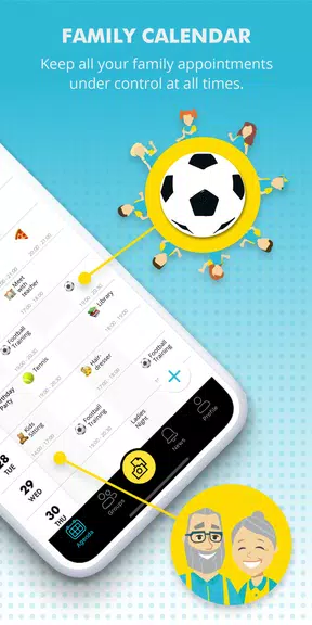 SHUBiDU - family calendar Ekran Görüntüsü 1