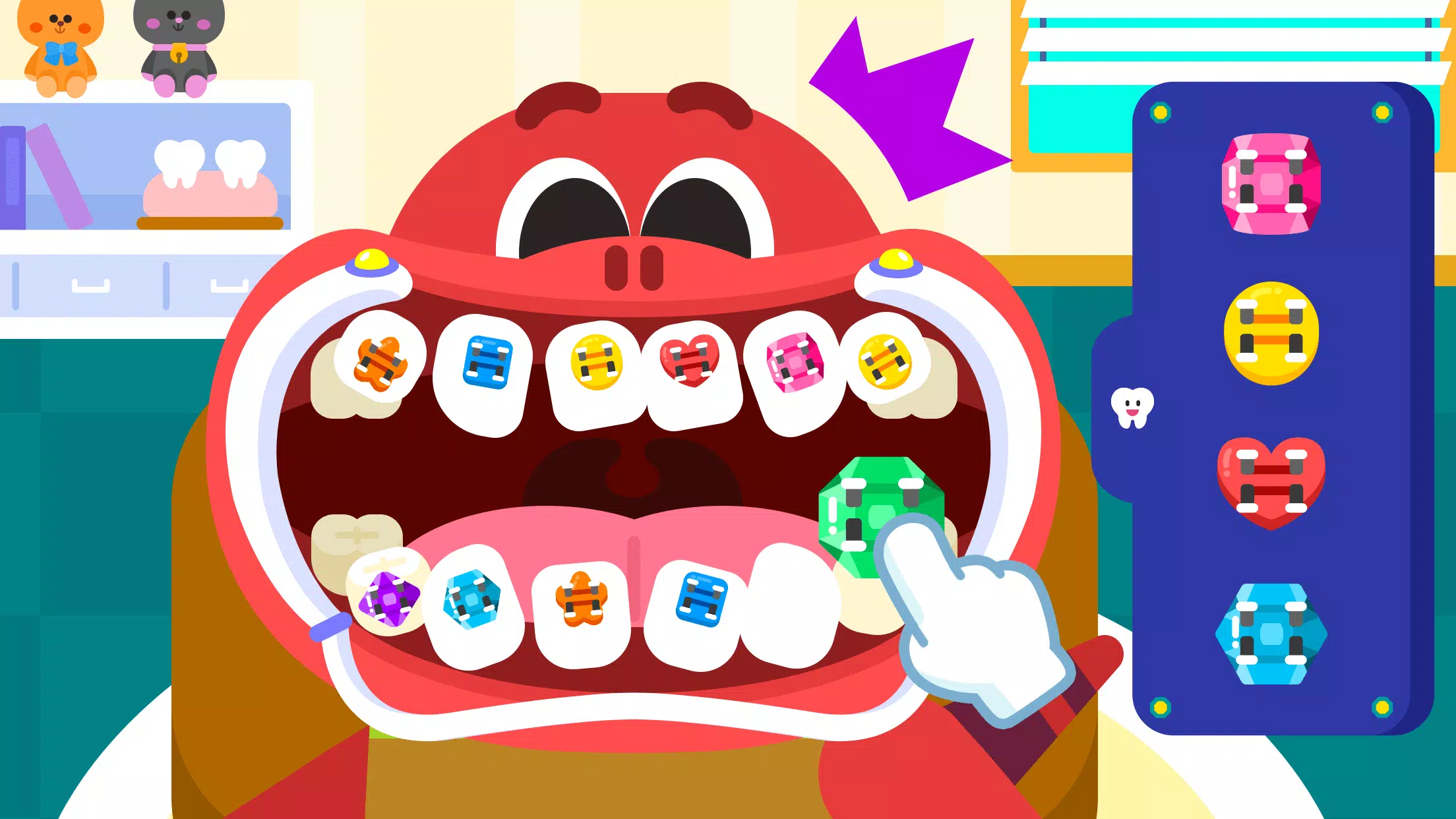 Schermata Cocobi Dentist 2