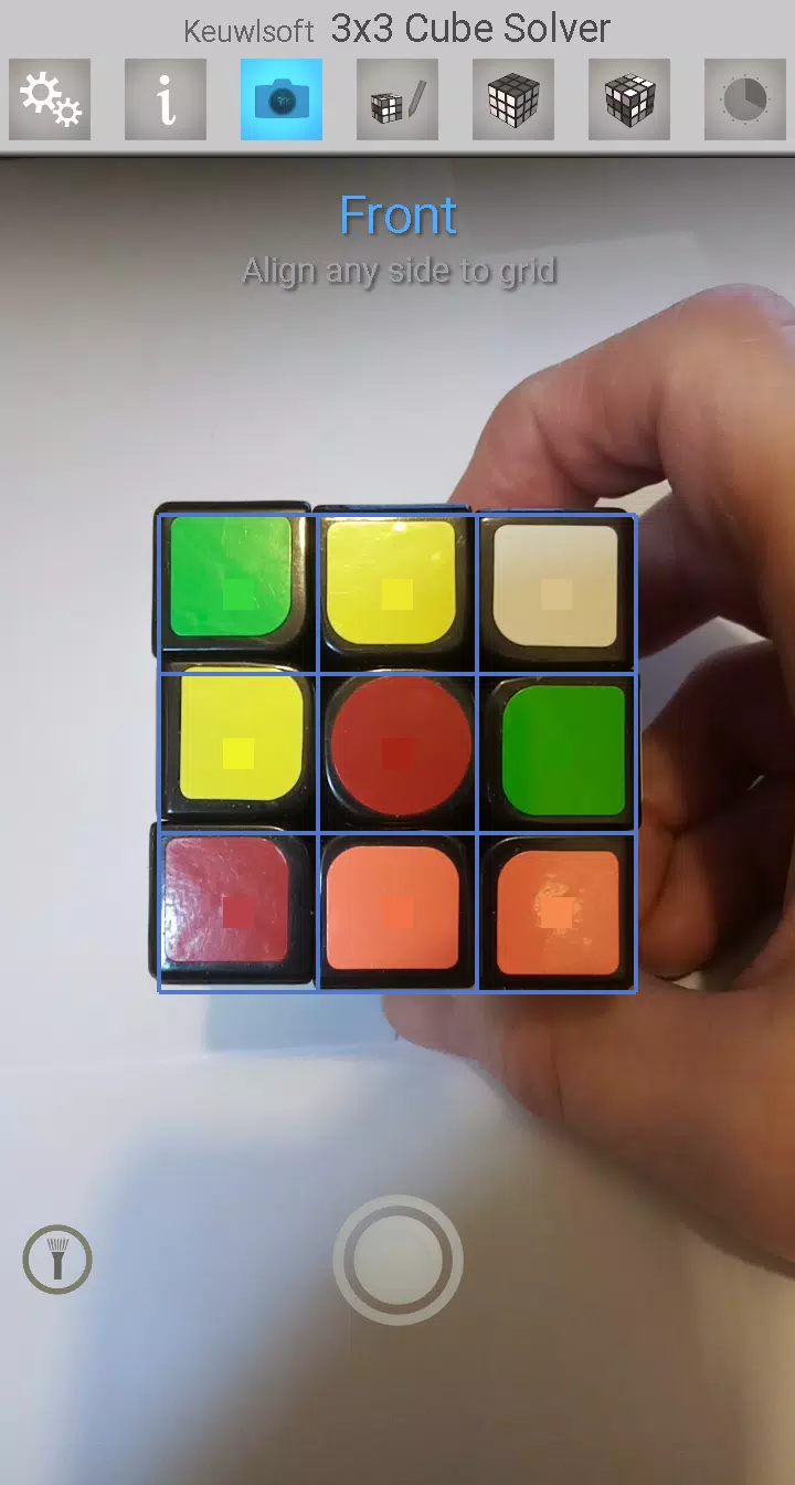 3x3 Cube Solver Tangkapan skrin 1