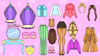 Schermata Dolls Makeover DIY Chibi Games 1
