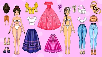 Schermata Dolls Makeover DIY Chibi Games 3