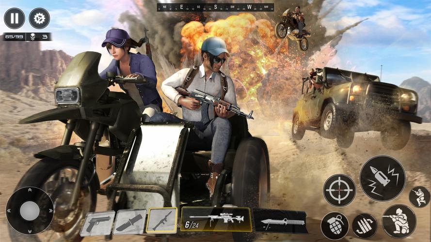 Battle Shooting FPS Gun Games Ekran Görüntüsü 0