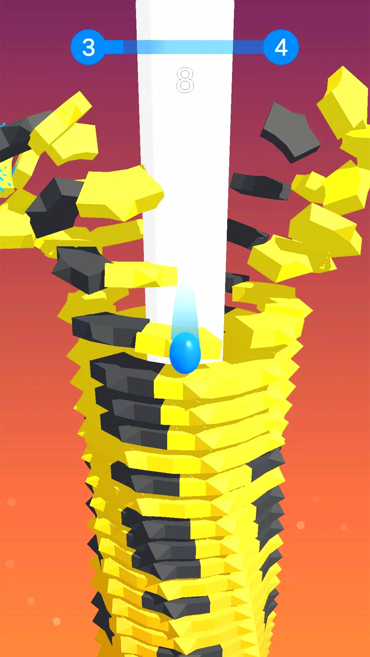 Stack Ball ภาพหน้าจอ 1