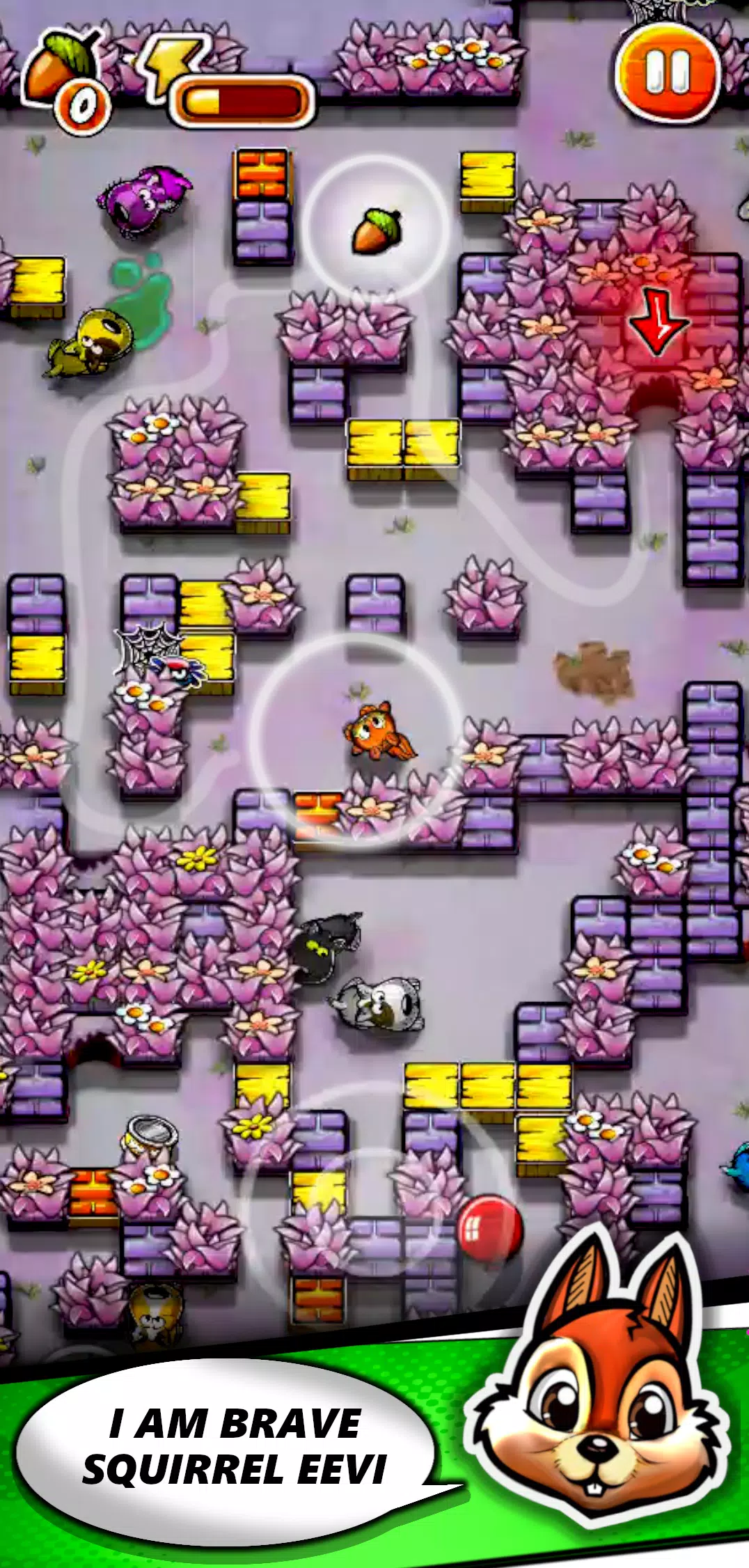 Squirrel Maze Escape Ekran Görüntüsü 3