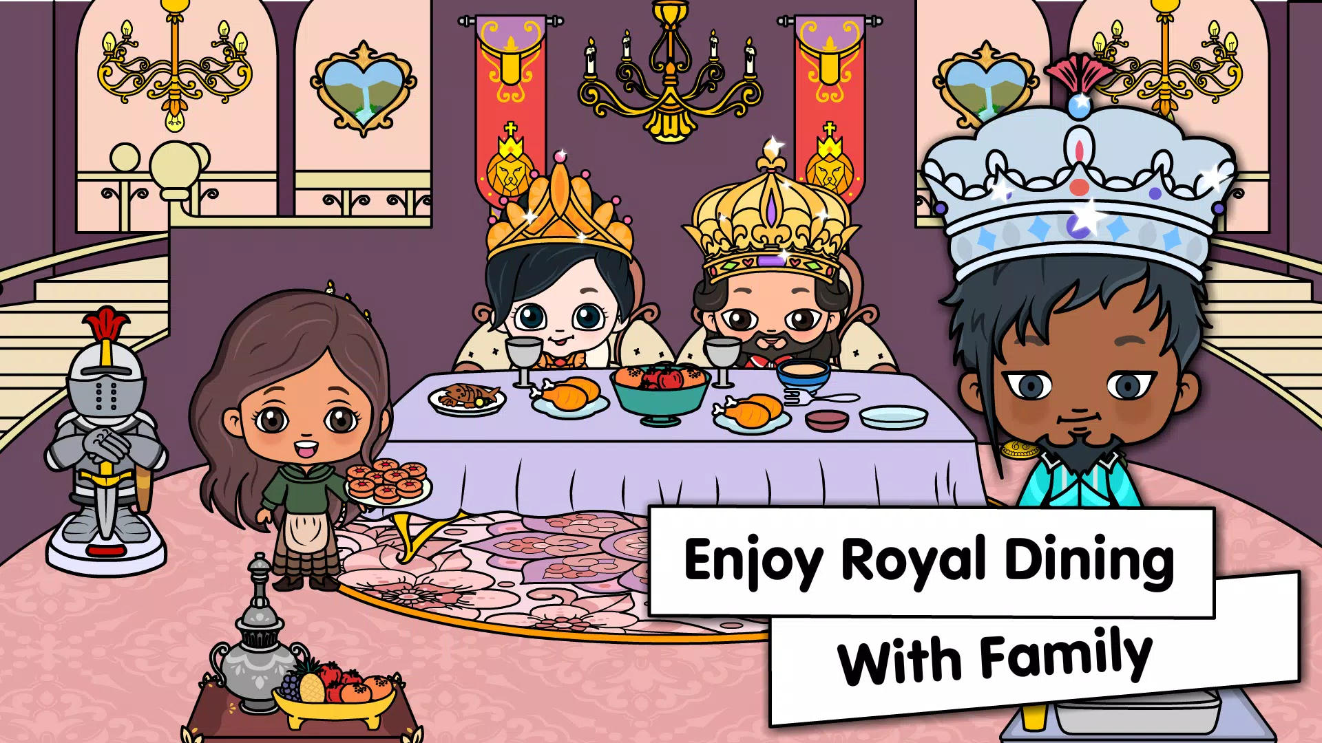 Tizi Town Princess Castle Game Capture d'écran 1