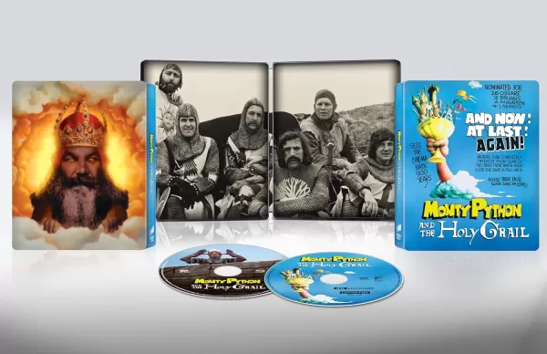 Предзаказы на Monty Python Holy Grail в 4K Steelbook уже открыты