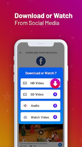 HD Video Downloader App ภาพหน้าจอ 2