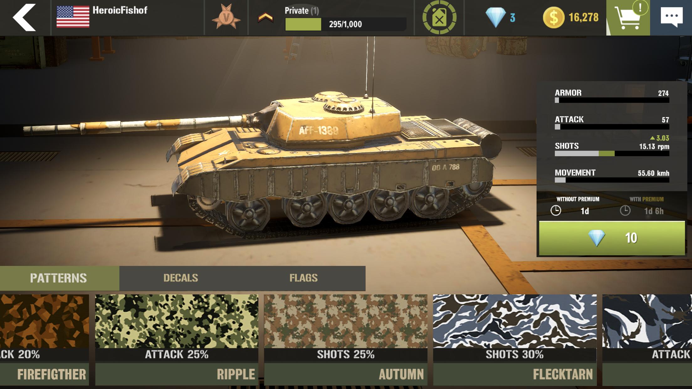 战争机器：坦克军队游戏 (War Machines)应用截图第3张