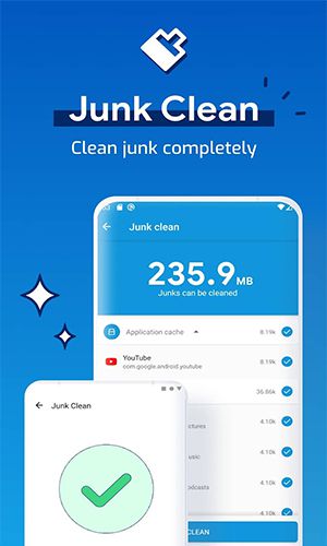 Alpha Cleaner - Cleanup Junks Capture d'écran 1