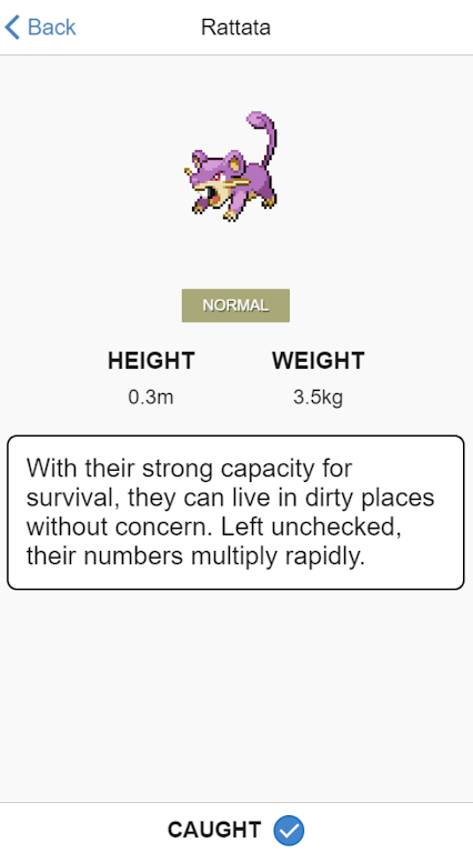 Pokedex Tracker Captura de tela 0