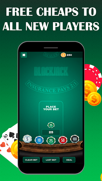 Royal Blackjack 21 Captura de pantalla 2