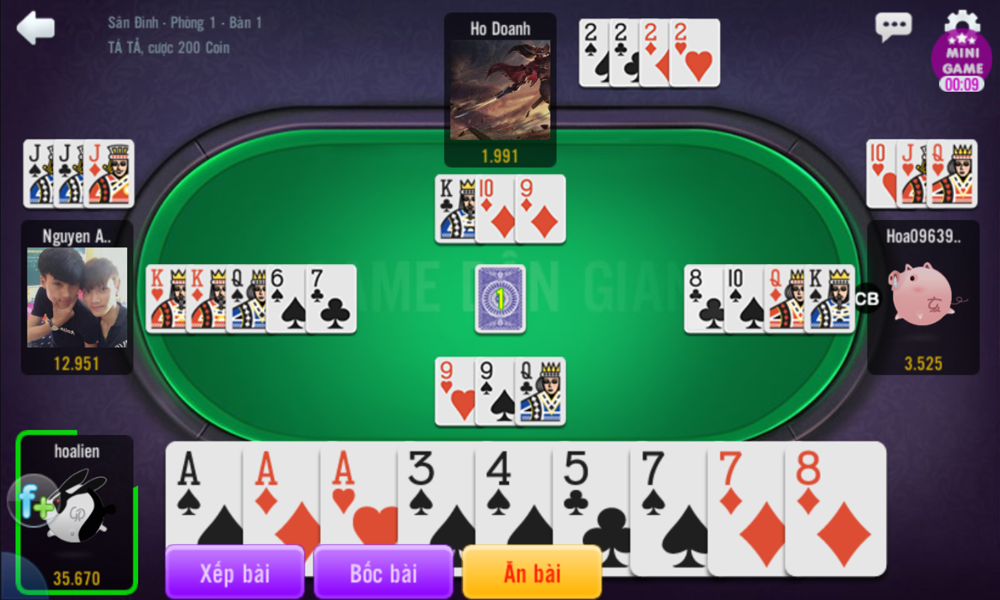 Game Bai BigA স্ক্রিনশট 1