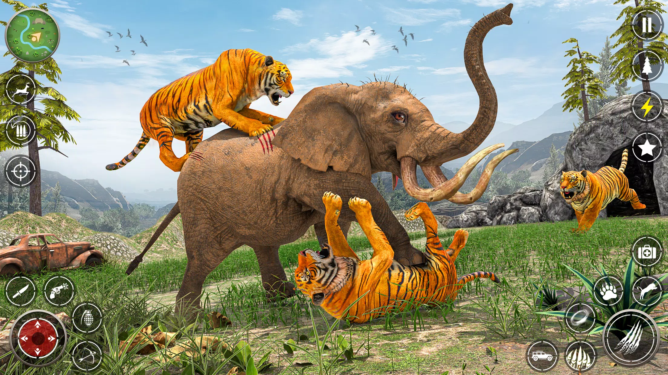 The Tiger Family Simulator 3D স্ক্রিনশট 0