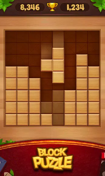 Block Puzzle - Wood Legend Captura de tela 0